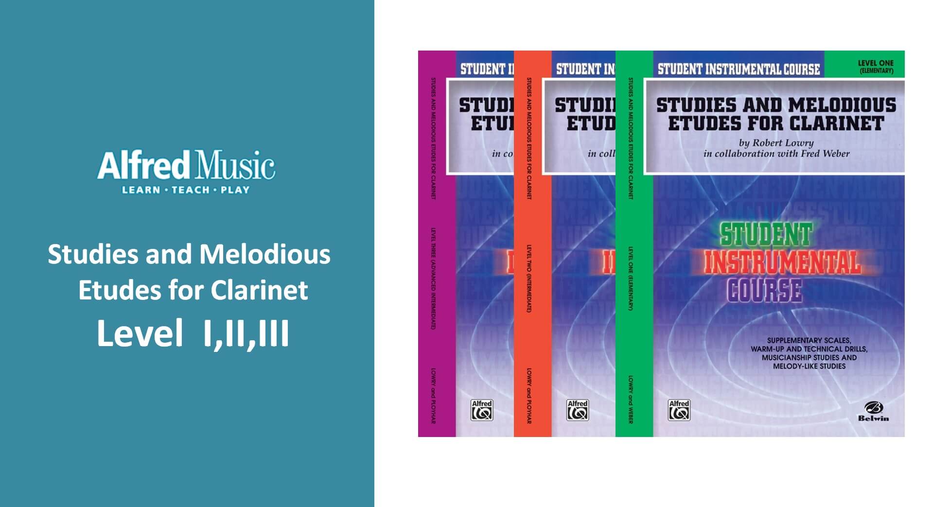 Student Instrumental Course: Studies and Melodious Etudes for Clarinet